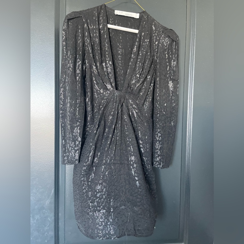 Black silk Iro Paris Dress